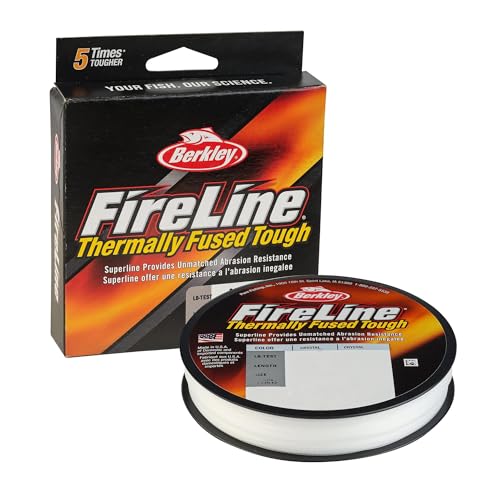 Berkley FireLine Superline Braided Fishing Line 4 lb, 300 yd, Crystal - New