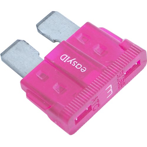 EasyID ATC Fuses - 3A, Illuminated Blade Fuses