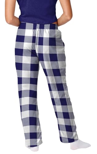 NFL Team Gingham Checkered Pajama Lounge Pants with Pockets
