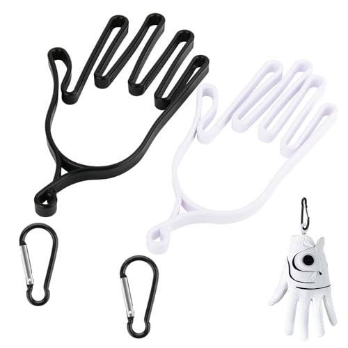 Golf Glove Stretcher Support Frame - 2 Pcs Black & White