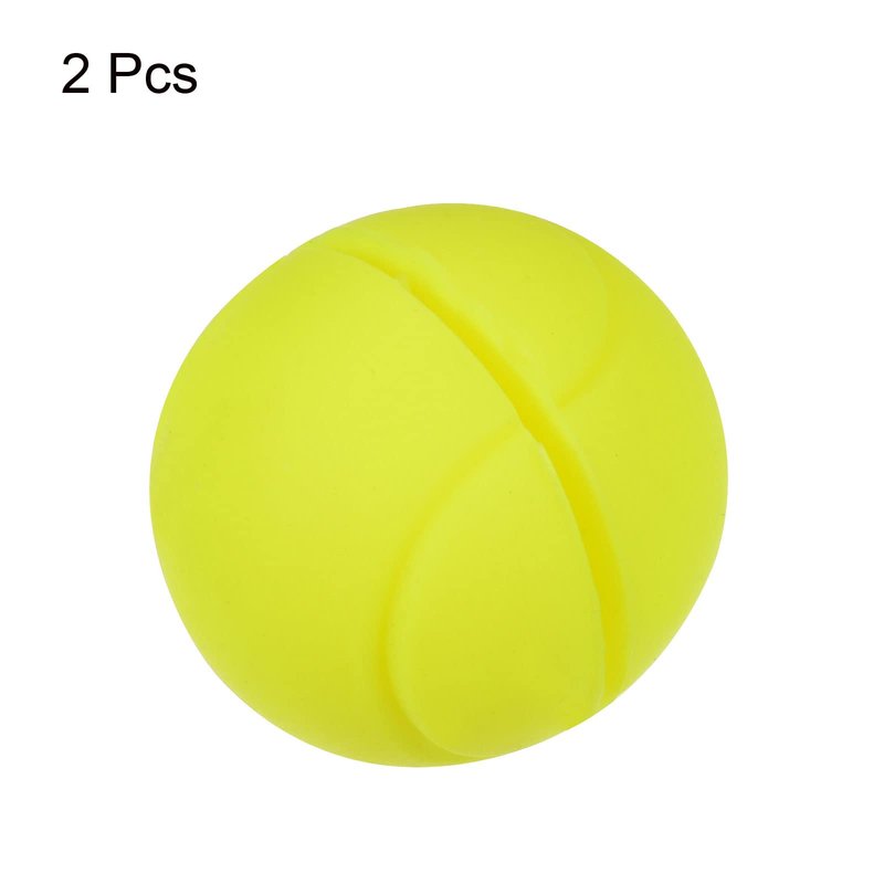 PATIKIL Tennis Vibration Dampener, 2 Pack Silicone Racquet Shock Absorber Racket String Damping, Yellow
