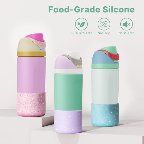 Silicone Boot for Owala 16 oz Kids Bottle - Protective Sleeve