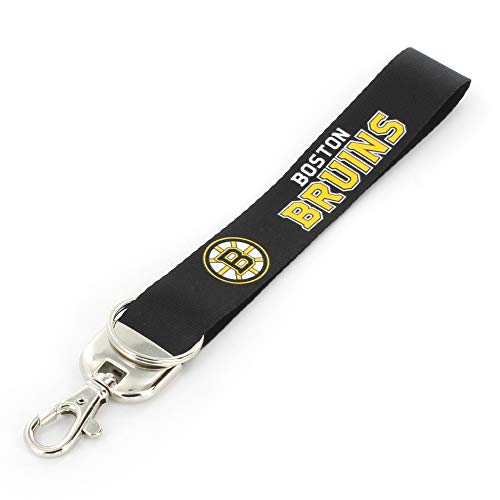 Deluxe Wristlet Keychain - Boston Bruins Team Color