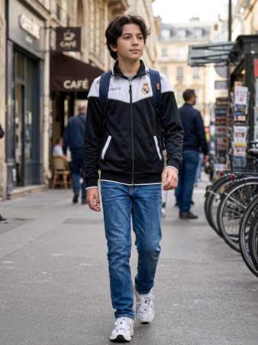 Real Madrid Track Jacket - Official Youth Zip-Up - Small