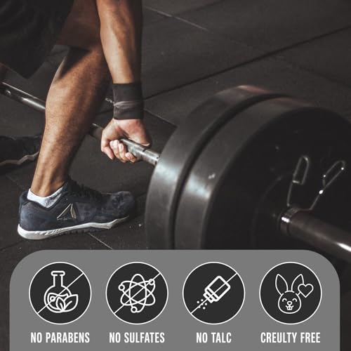 Sweat-Absorbing Groin Powder for Men - Anti-Chafing, Talc-Free