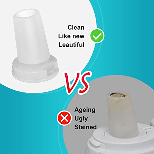 Silicone Water Bottle Mouthpiece Replacement - 4 Pack