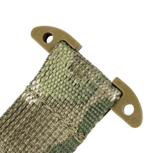 Tactical Molle Glove Clip, T-Mount Metal Carabiner Key Holder for