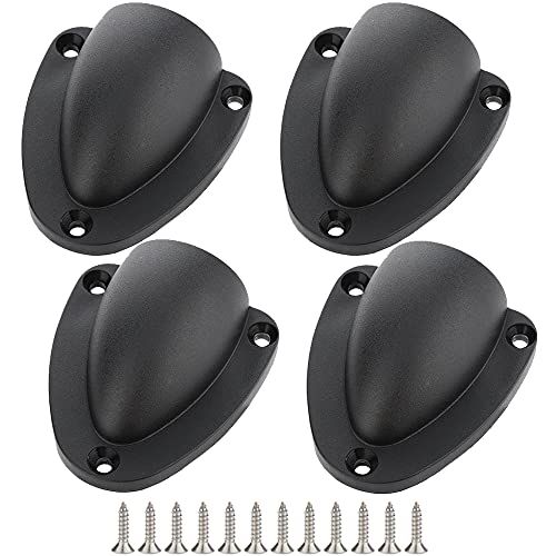 Nylon Marine Wire Cable Vent Cover - 4 Pcs Clamshell 2-1/2"