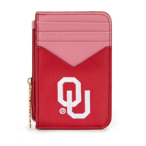 Oklahoma Sooners Slim Wallet with RFID Blocking - OU Red