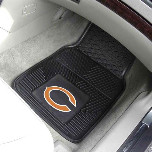 Chicago Bears Heavy Duty Vinyl Car Mat - Front 18"x27"