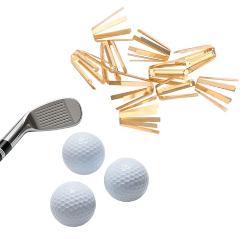 10-Pack Brass Golf Shaft Adapter Shims - 6-Leg & 8-Leg