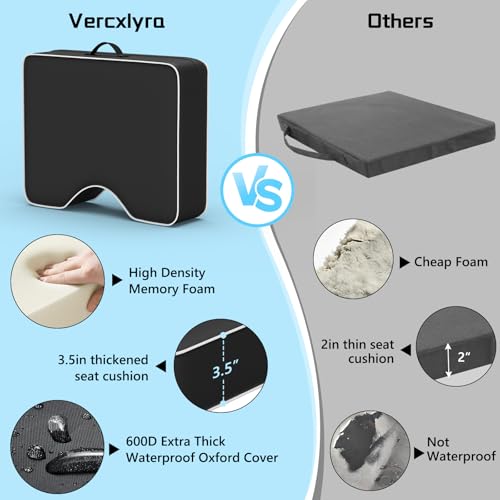 Vercxlyra Stadium Seat Cushions 3.5