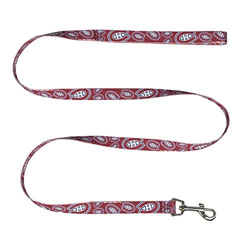 Montreal Canadiens Pet Leash - 0.75" x 60" Team Color