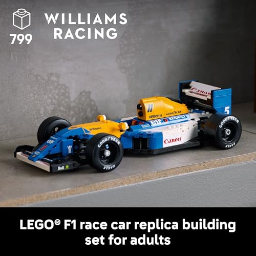 LEGO Icons Williams Racing FW14B F1 Model Car Building Set