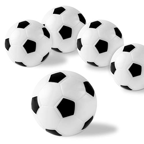 Mini Foosball Balls - 6 Pack Durable Soccer Balls