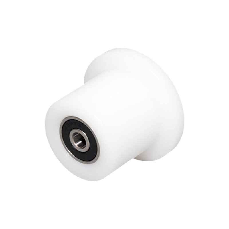 Total Gym Replacement Set Wheels/Rollers for Models XL, XLS and Some 3000 XL, All FIT, and Fit with Bearings Thru Hole of 1/4" in Diameter - 4 Pack (White)