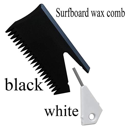 Surfboard Wax Comb - Serrated Edge, Non-Slip Design, 81x40mm