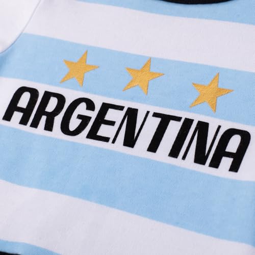 Soccer-Themed Baby Bodysuit 3-6 Months - Sporty Infant Onesie