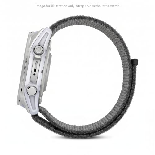 Garmin UltraFit 20mm Nylon Watch Strap, Gray