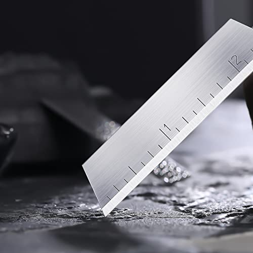 Minatee 15 Pieces Replacement Blades Compatible with Craftsman Handi-Cut 37300 37310 37252 37301 37251 401 Stainless Steel Replace Knife Blades (2-1/2 Inch)