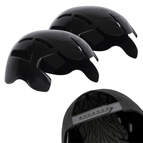 Bump Cap Insert x 2 Pack. Lightweight Hard hat Liner for Baseball Caps. Ventilated Safety Helmet Shell. Protective Headgear for Work, Security and Outdoor use.