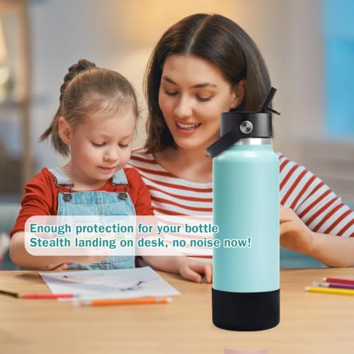 Silicone Boot for Hydro Flask 32-40oz Water Bottle - Black