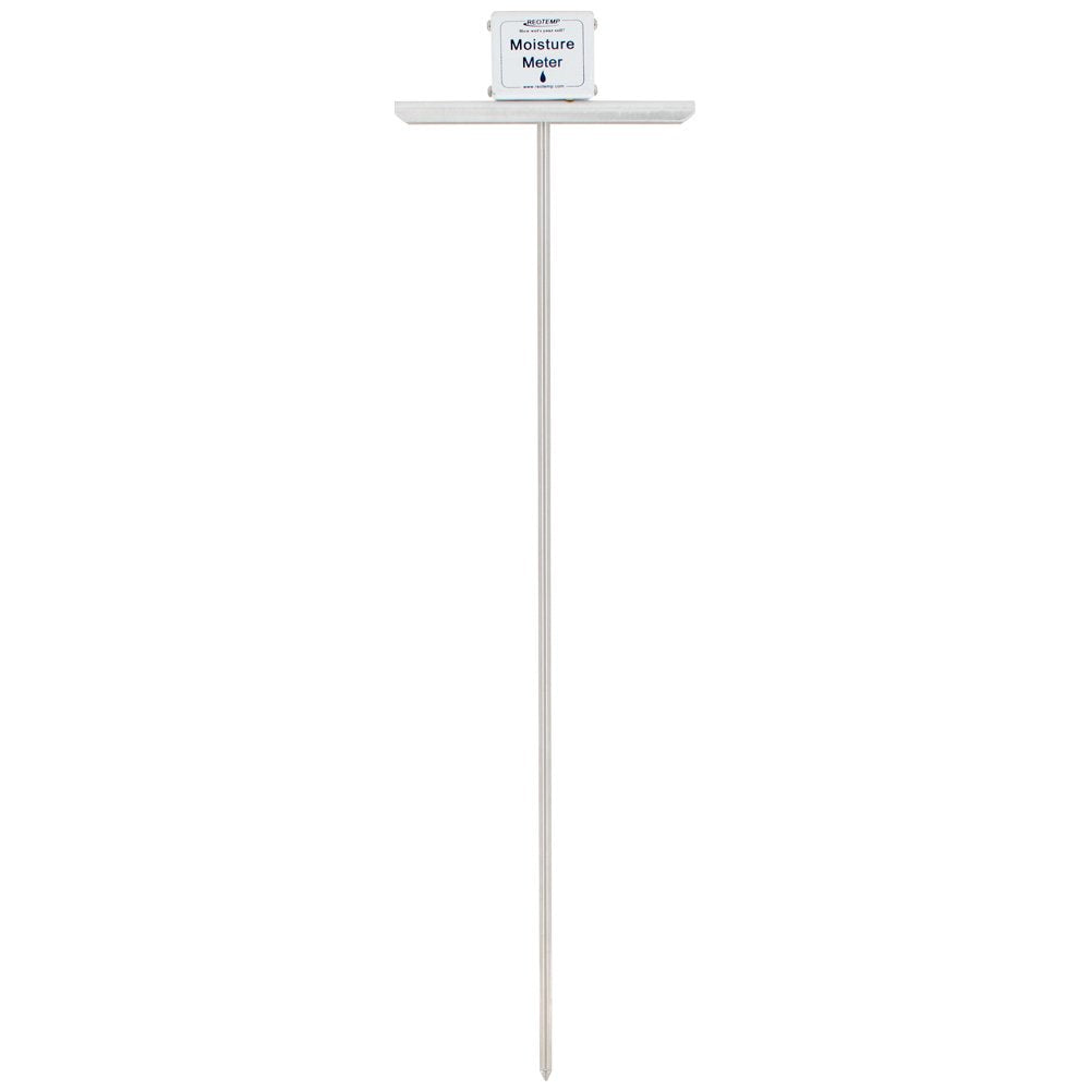 Reotemp 24 Inch Garden and Compost Moisture Meter, Garden Tool Ideal for Soil, Plant, Farm and Lawn Moisture Testing