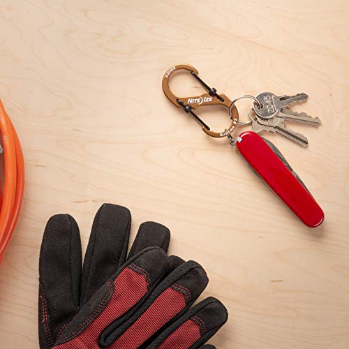 Locking Carabiner S-Biner SlideLock - Aluminum Dual Locking Clip