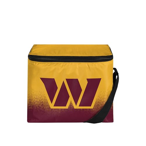 NFL Team Big Logo Stripe 6-Pack Coolers - Washington Commanders