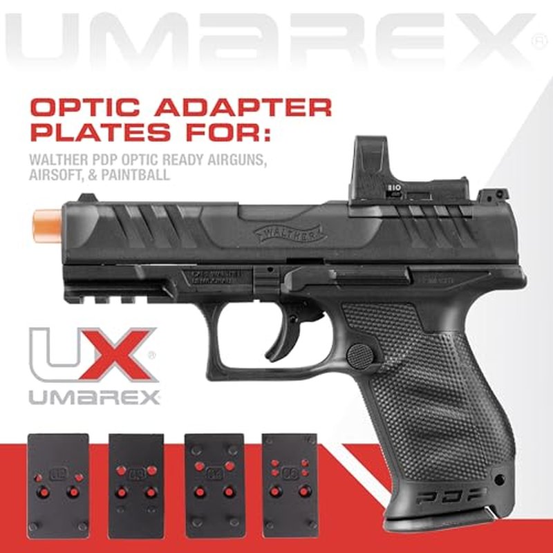 Umarex Optic Mounting Adapter Plate Set for Walther PDP Air Pistols