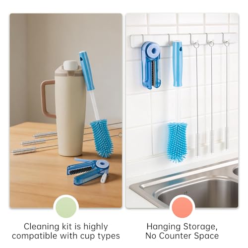Water Bottle Cleaning Kit for Owala FreeSip & Sway Bottles