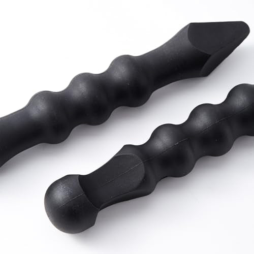 2-Pack Durable Polymer Yawara Sticks - Compact 6.5 Inch Self-Defense Sticks