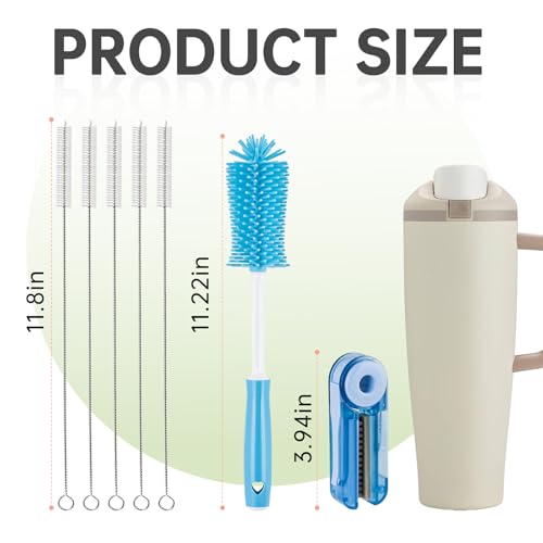 Water Bottle Cleaning Kit for Owala FreeSip & Sway Bottles