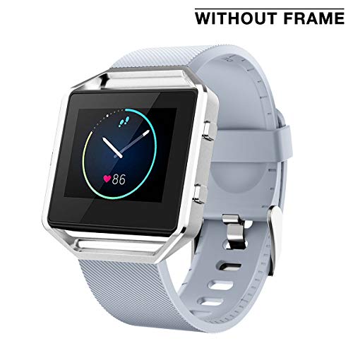 Replacement Wristband Strap for Blaze Bands - R30 Gray / Small