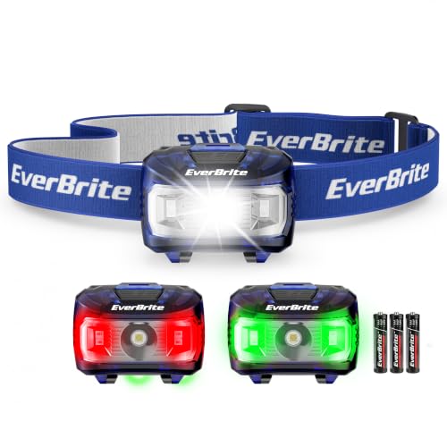 300 Lumens LED Headlamp with 5 Modes - Sapphire Blue
