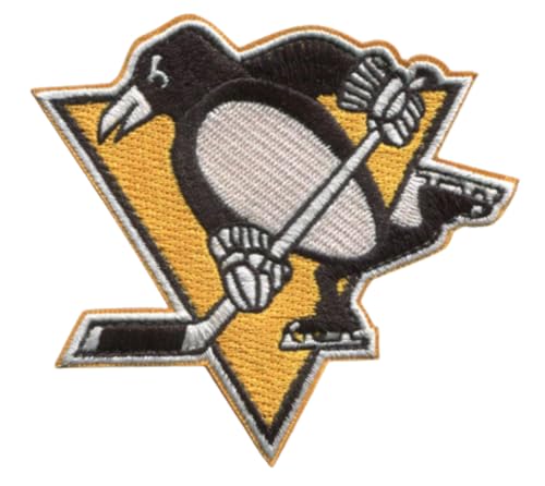 Pittsburgh Penguins NHL Hook Patch - Small Embroidered Design