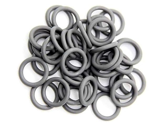 60-Pack Pressure Washer O-Rings Set - 30 Orange (1/4") & 30 Grey (3/8") Quick Connect Coupler Seals for M22 Fittings ,for Garden Hose, Nozzle, and Power Washer Accessories