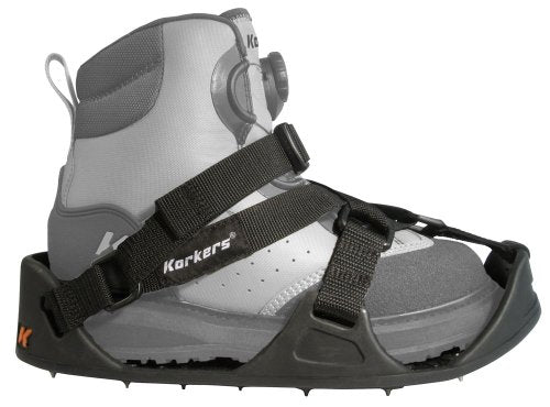 RockTrax Cleated Overshoe - Large Black/Moonrock