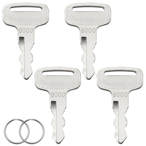 Golf Cart Ignition Keys - 4 Pack Replacement for Ya-ma-ha G14 G16 G19 G20 G21 G22