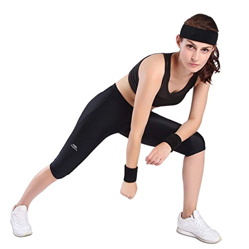 Moisture-Wicking Cotton Headband for Sports - Pink Sweatband