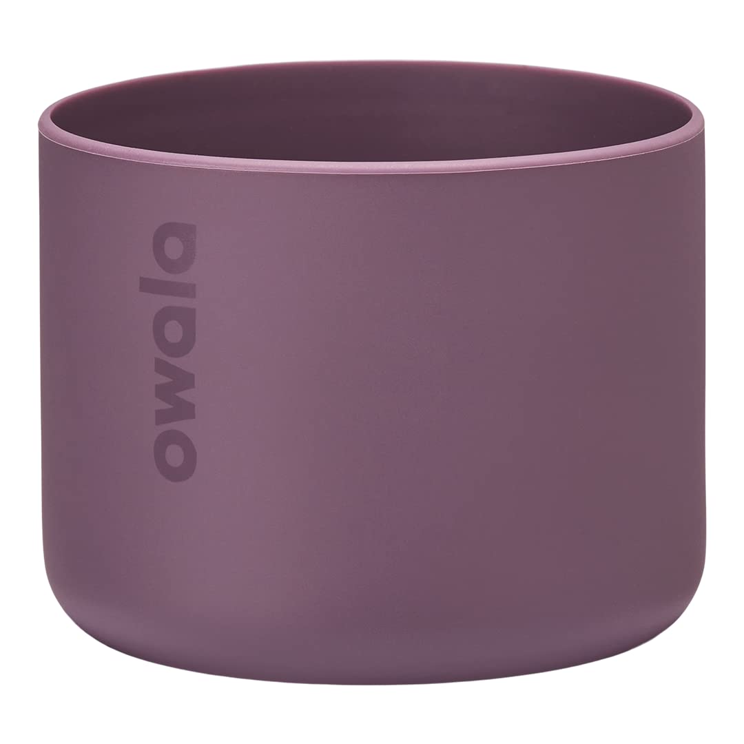 Owala Silicone Water Bottle Boot, Anti-Slip Protective Sleeve for Water Bottle, Protects FreeSip and Flip Stainless Steel Water Bottles, 32 Oz, Mauve