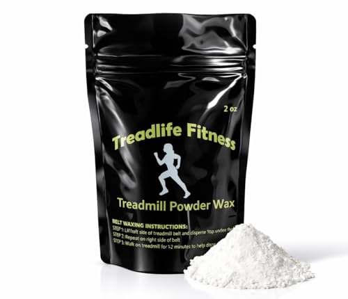 Dry Treadmill Belt Wax - 2oz Powder for Smooth Performance