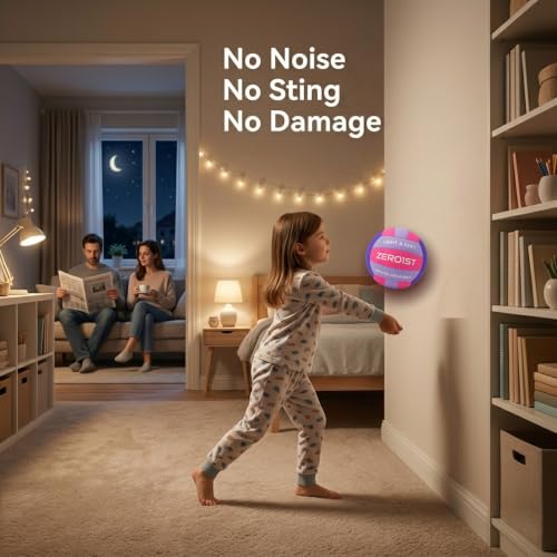 ZERO1ST Kids Soft Silent Size 5 Indoor Volleyball - Purple/Pink