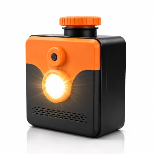 Saltwater Emergency Light with 400-Hour Battery-Free LED, No Charging Needed, Camping & Survival