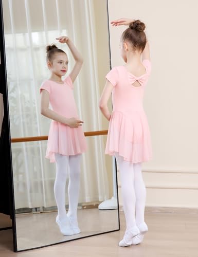 Ballet Leotards for Girls - 4-6 Years / Pink