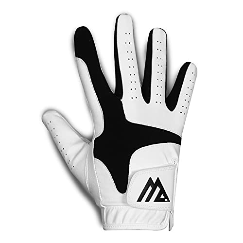 Men's Golf Gloves - Durable Japanese Synthetic, Left Hand - Small