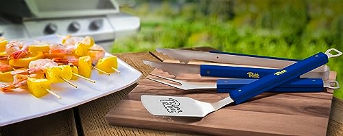 Michigan Wolverines BBQ Grill Set - Sportula, Tongs & Fork