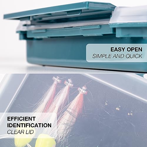 Fishing Tackle Box with Slit Foam Insert - 3602-1Pack