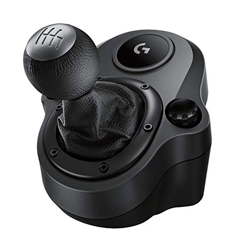Logitech G Driving Force Shifter (G29/G920/G923) – Six-Speed H-Pattern, PC/Console