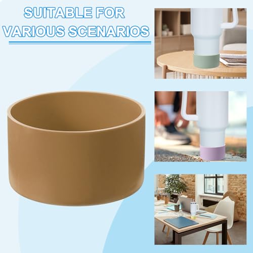 Silicone Boot Sleeve Protector for Water Bottle - Coffee